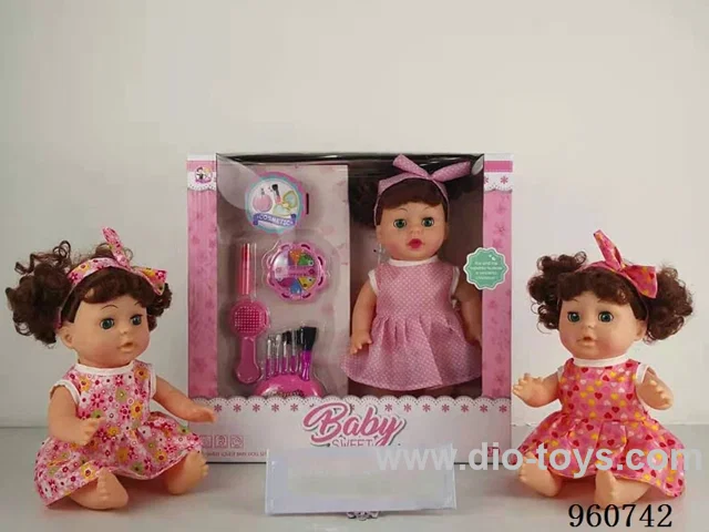 13inch 13 Voice Girl Figures (Accessories: Makeup Toys) in window box