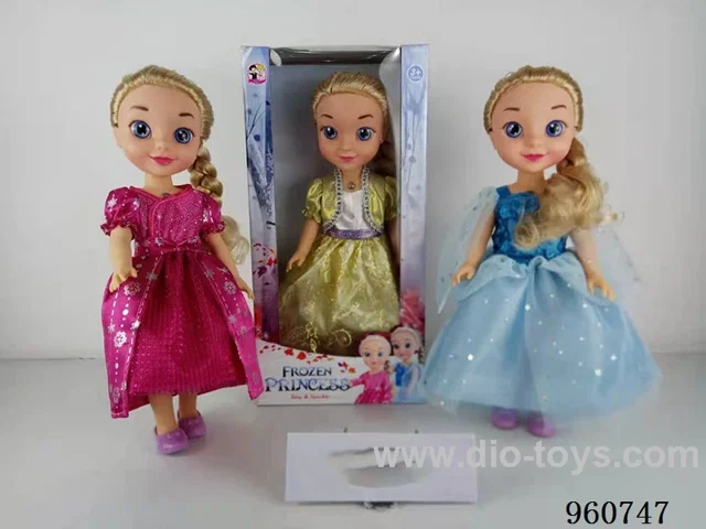 16inch ice princess girl doll in window box
