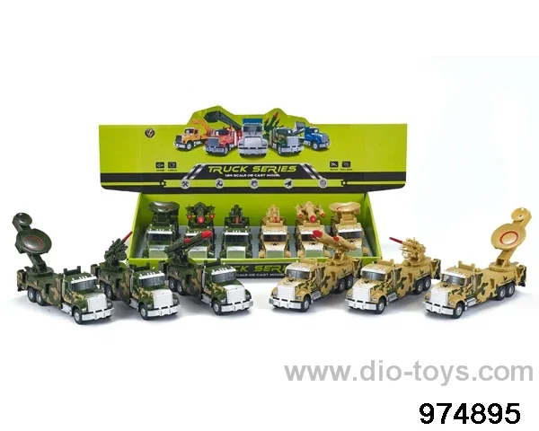 6pcs 1:24 pull back alloy car with light and sound/include 3*AG13