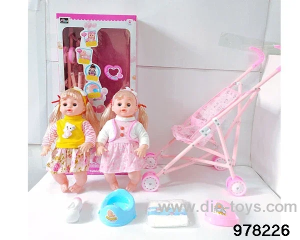 16 inch doll with ic/2 asstd