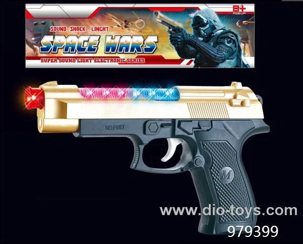 B/O gun with light and sound
