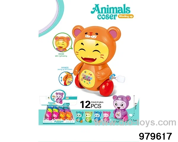 12PCS Wind-up toys