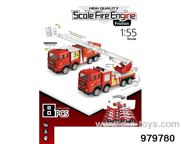 8PCS Inertial Fire Truck