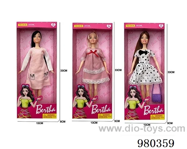 11 inch doll/3 asstd