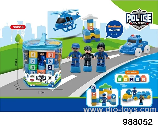 City Police Series in Hand bag 39PCS