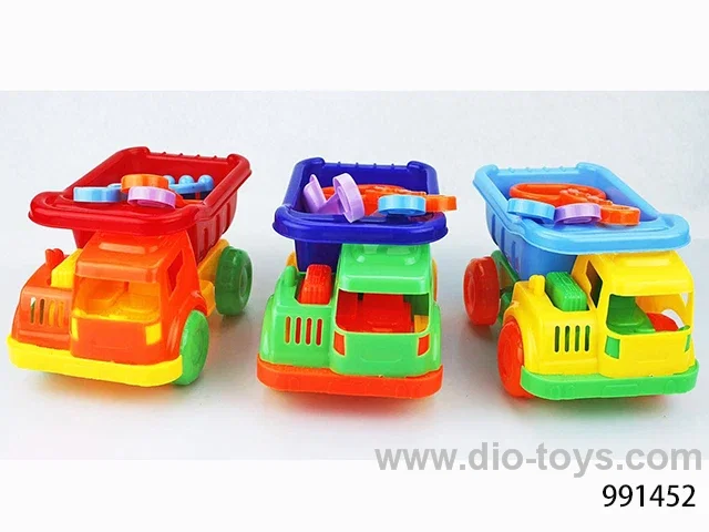 beach toys in net bag