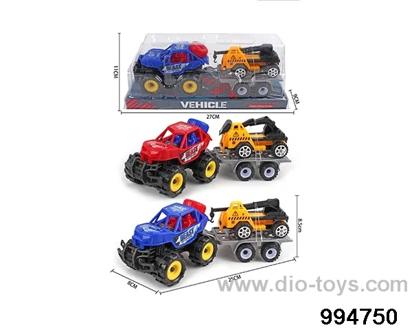 Inertia racing and sliding engineering vehicle in PVC cover