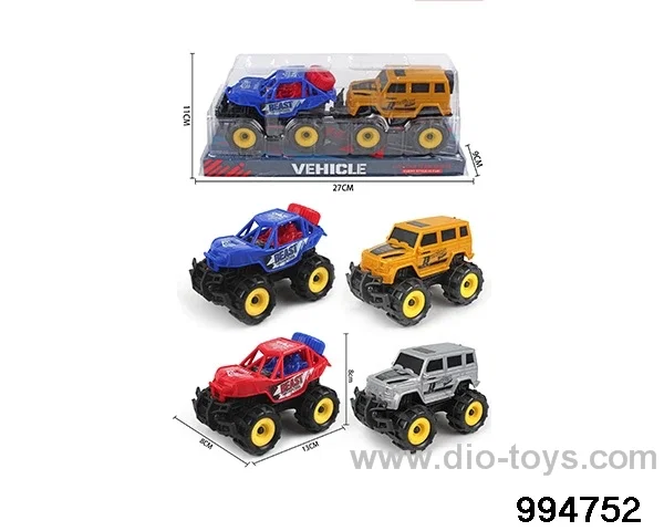 Inertial vehicle 2pcs in PVC cover