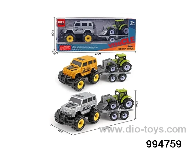 Inertia Hummer pulls back the farmer's car in window box