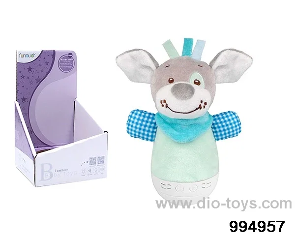 Tumbler night light dog in display box
