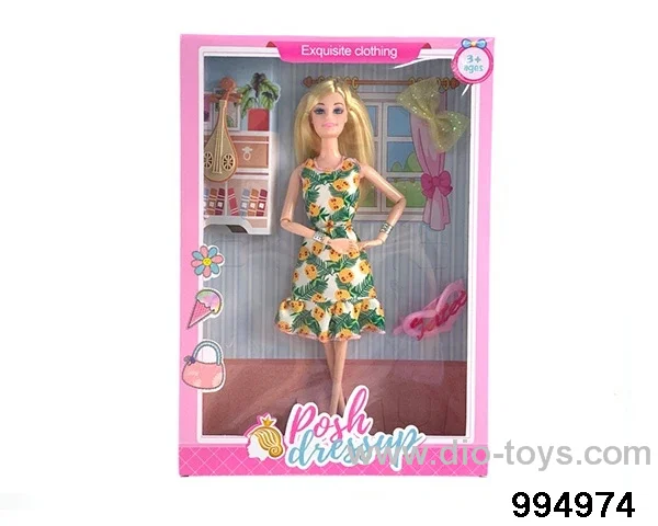 11 inch Barbie doll suit in window box