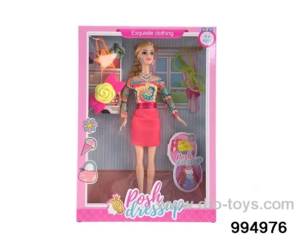 11 inch Barbie doll suit in window box