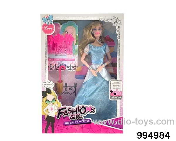 11 inch Barbie doll suit in window box