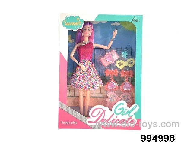 11 inch Barbie doll suit in window box