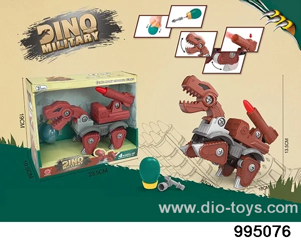 DIY Disassembly and Assembly Dinosaur in display box