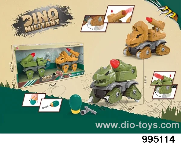 DIY Disassembly and Assembly Dinosaur in display box
