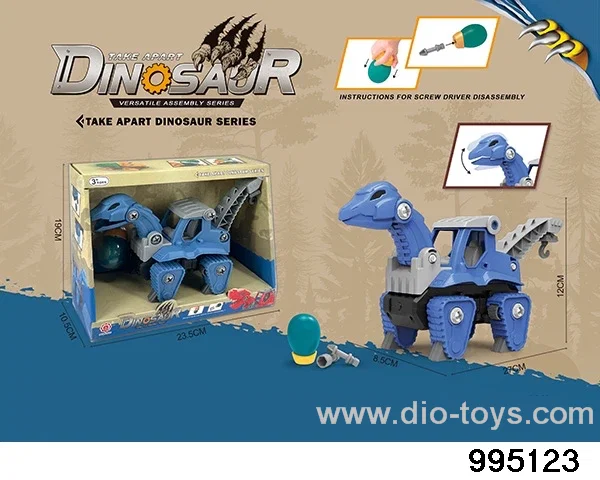DIY Disassembly and Assembly Dinosaur in display box