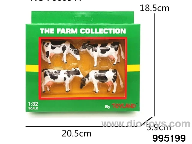 cow set in window box