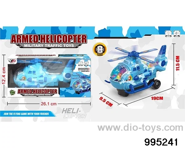 Electric universal light music aircraft in window box