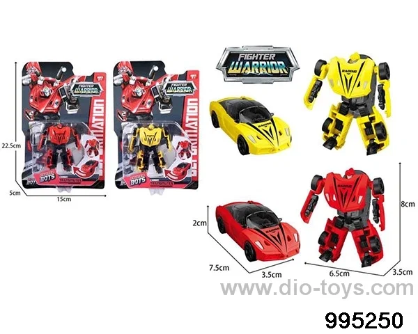 MINI DEFORMATION ROBOT SERIES in Blister card