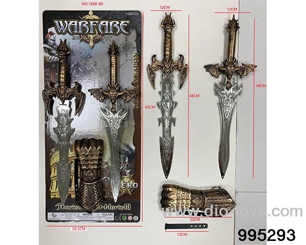 Leading Double Eagle Sword Set in Tied On Card