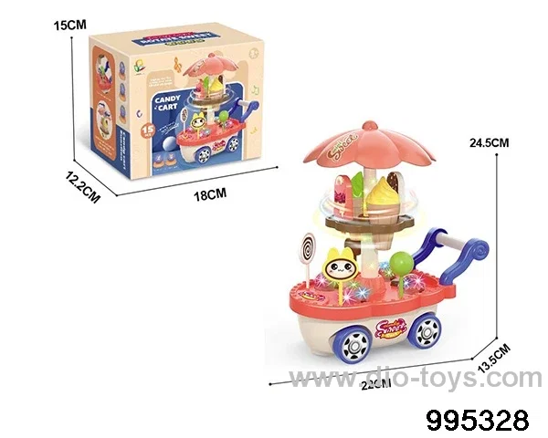 Electric ice cream truck in color box