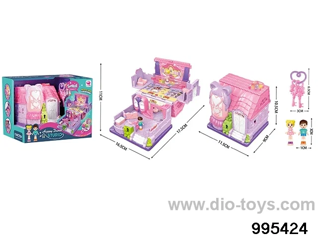 play house toy in color box