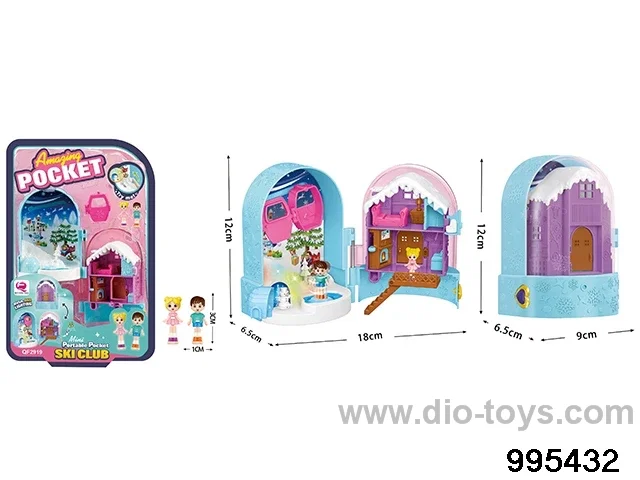 play house toy in blister card