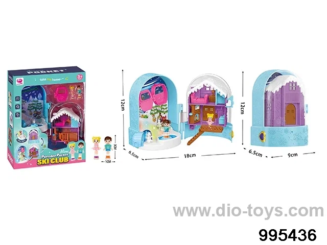 play house toy in color box