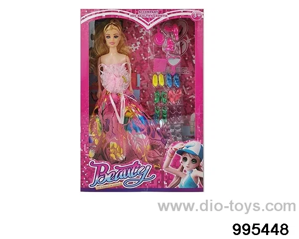 Barbie doll suit in window box