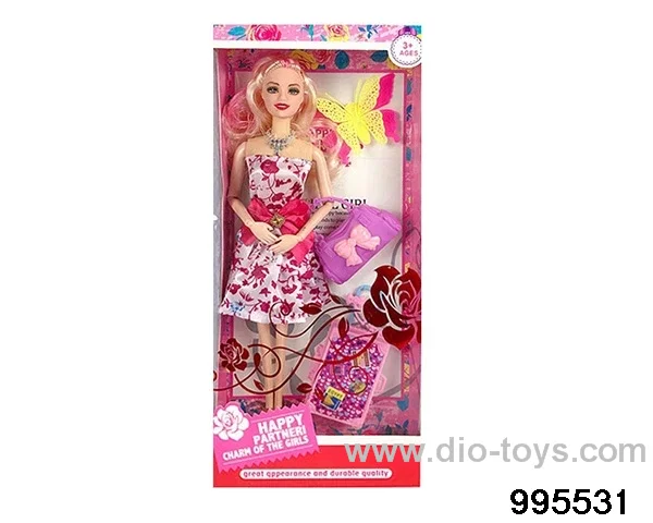 Barbie doll suit in window box
