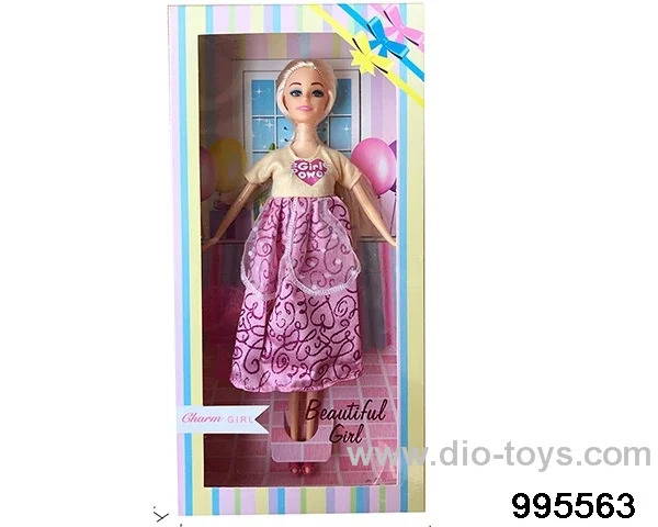 Barbie doll suit in window box