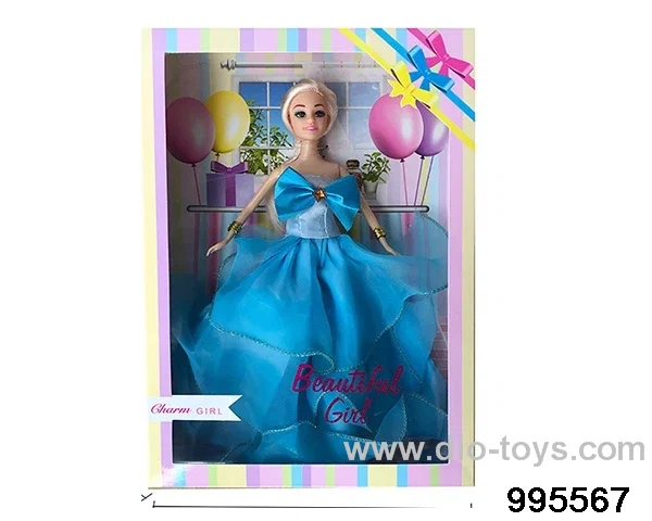 Barbie doll suit in window box