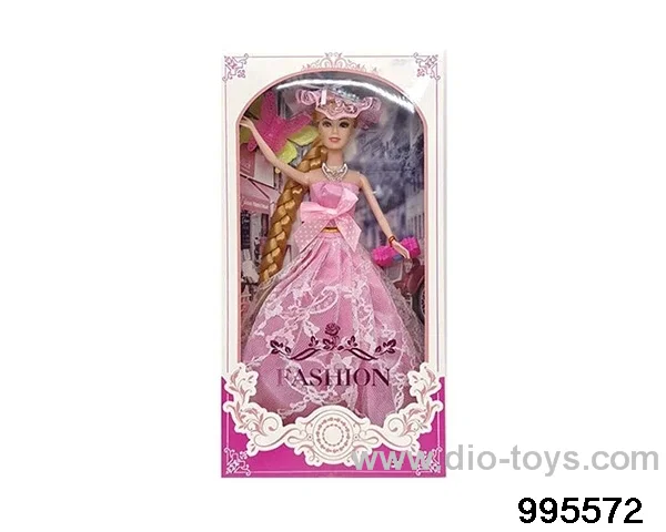 Barbie doll suit in window box