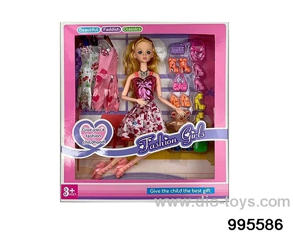 Barbie doll suit in window box