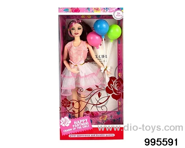 Barbie doll suit in window box