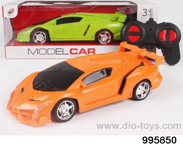 1:18 4 ch rc car with light not included battery