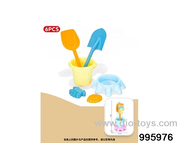 Beach toys in 6pcs Net bag