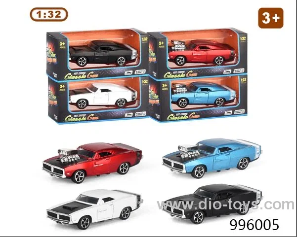 1:32 pull back alloy car
