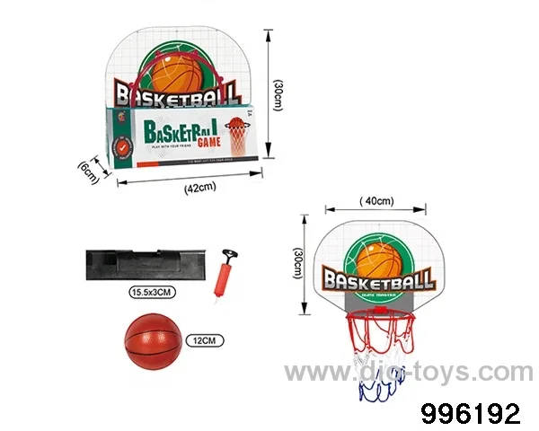 Big basketball board in display box