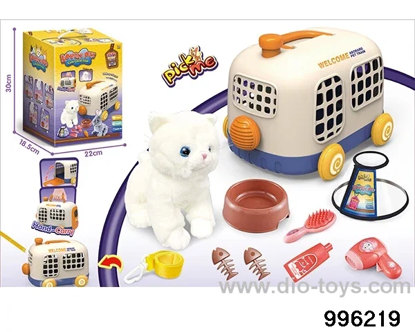 Pet bus cage suit in color box