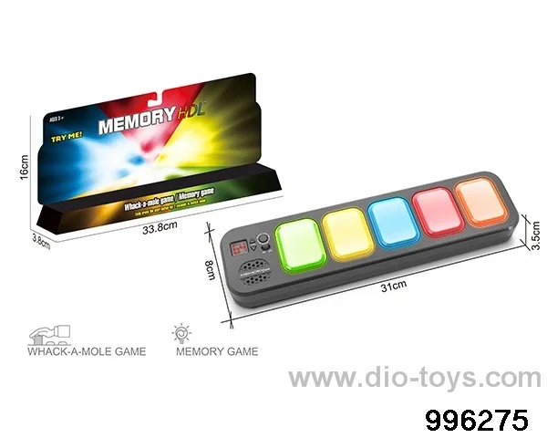 Four-in-one memory game machine (rectangular) in box