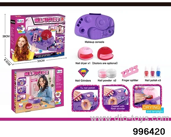 Nail drying suit in color box
