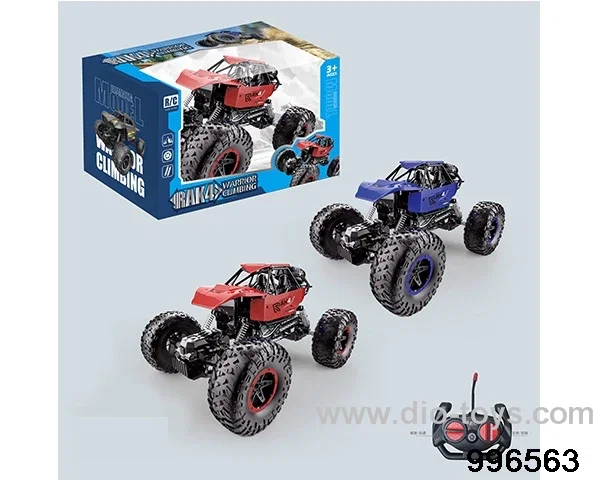 1:18 alloy 2-drive climbing car (27Mhz) in window box