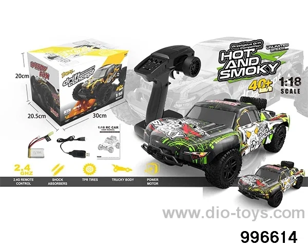 1:18 full scale 4WD remote control high-speed mountain mouse car in box
