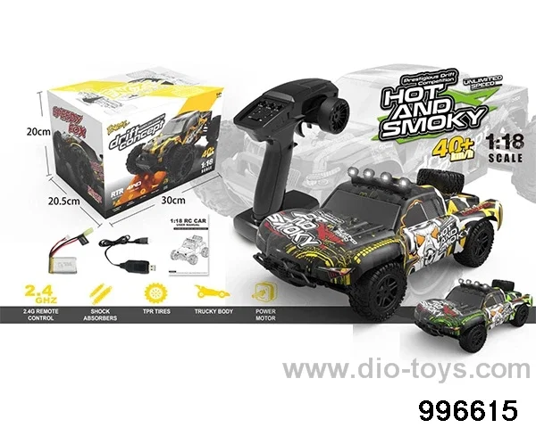 1:18 full scale 4WD remote control high-speed mountain mouse car in box