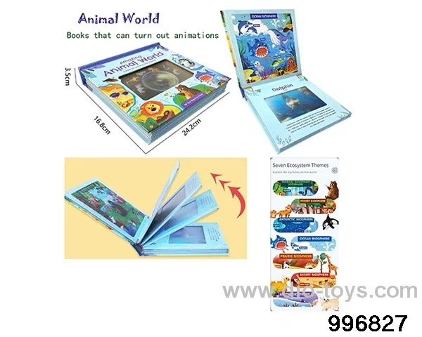 Animal Dynamics Book in Plastic film
