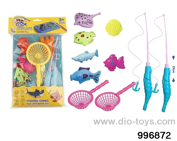 go fishing in PVC bag