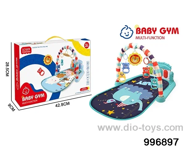 Baby pedal piano in color box