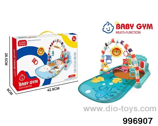 Baby pedal piano in color box